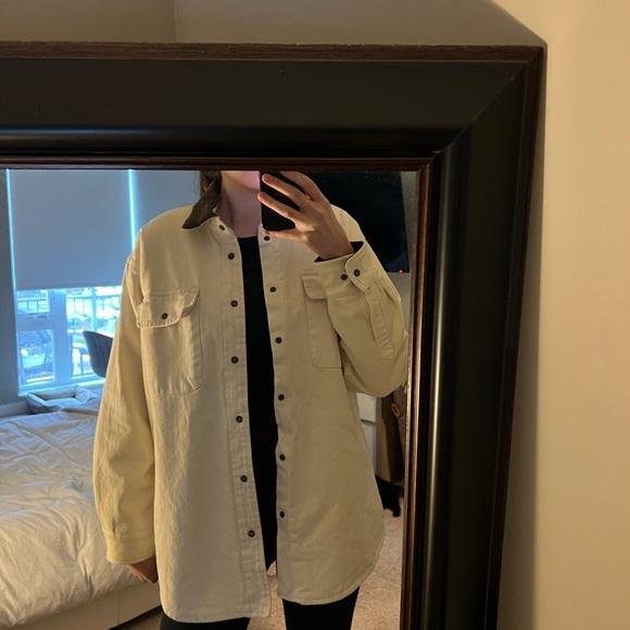 Brandy Melville workwear Oversized Sherpa Jacket - Picture 5 of 5